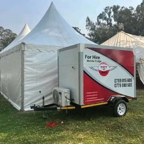 SAVS portable sanitation units