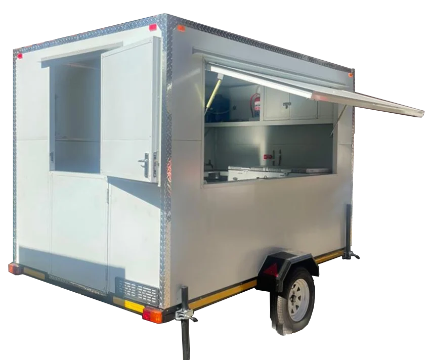 SAVS mobile kitchen trailer