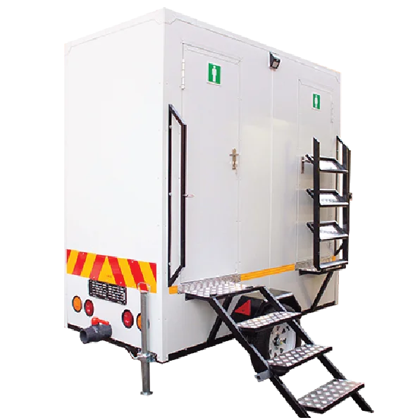 VIP exclusive mobile toilet trailer